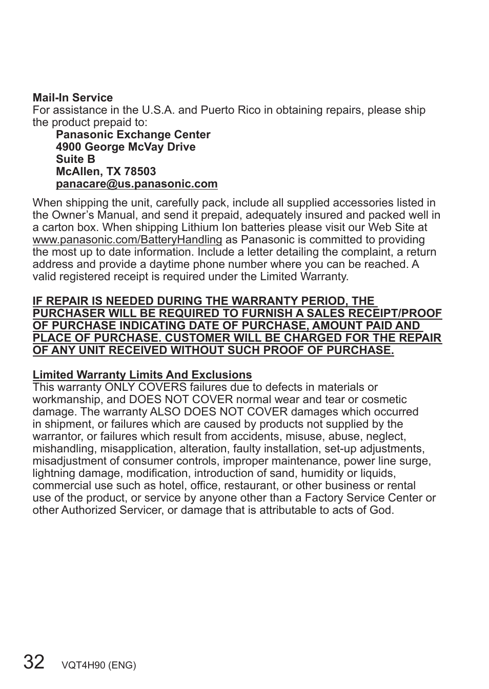 Panasonic DMC-LX7 User Manual | Page 32 / 36