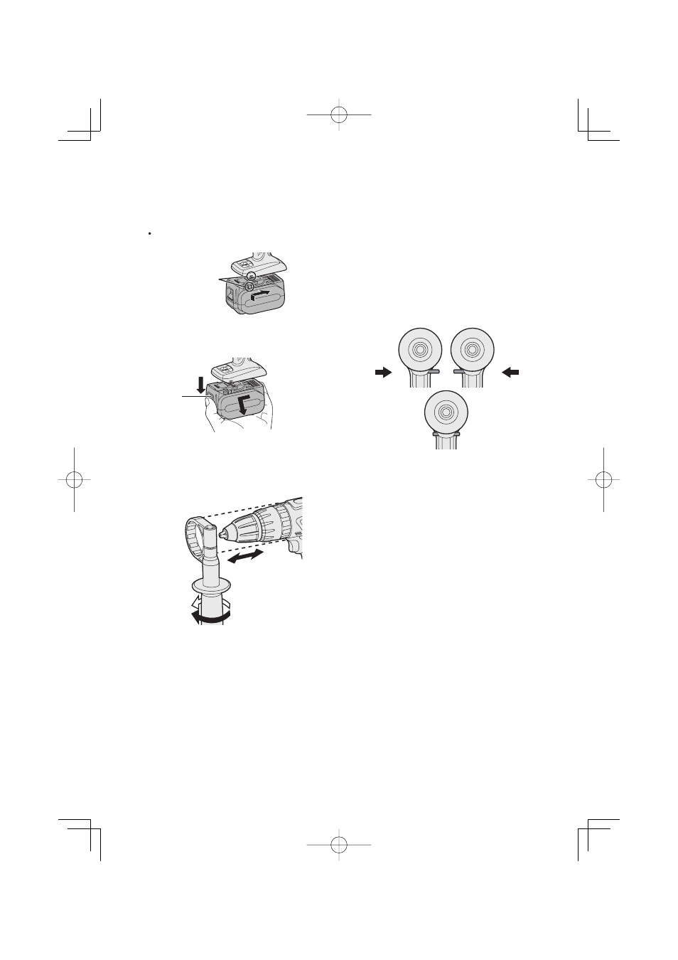 Vi. operation, Main body | Panasonic EY7460 User Manual | Page 8 / 44