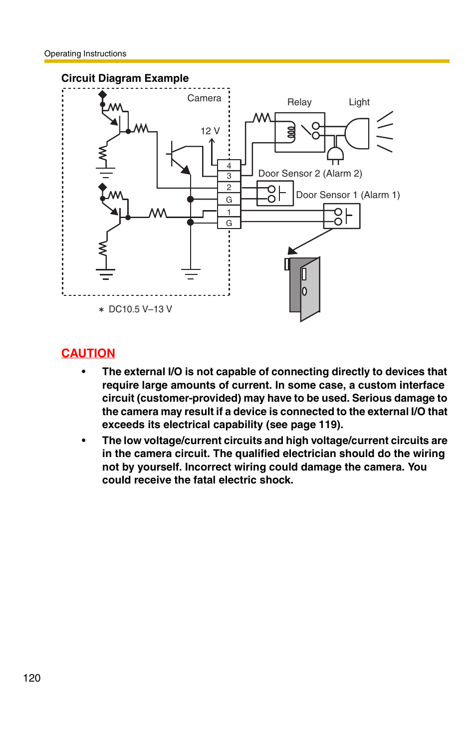 Caution | Panasonic BB-HCM331A User Manual | Page 120 / 150