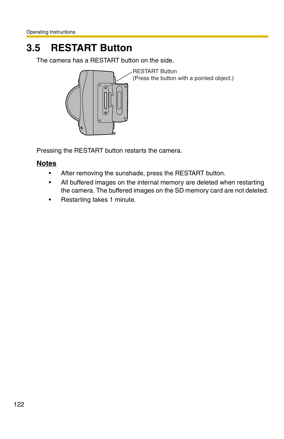 5 restart button | Panasonic BB-HCM331A User Manual | Page 122 / 150