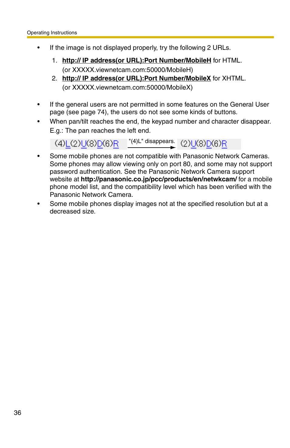 Panasonic BB-HCM331A User Manual | Page 36 / 150