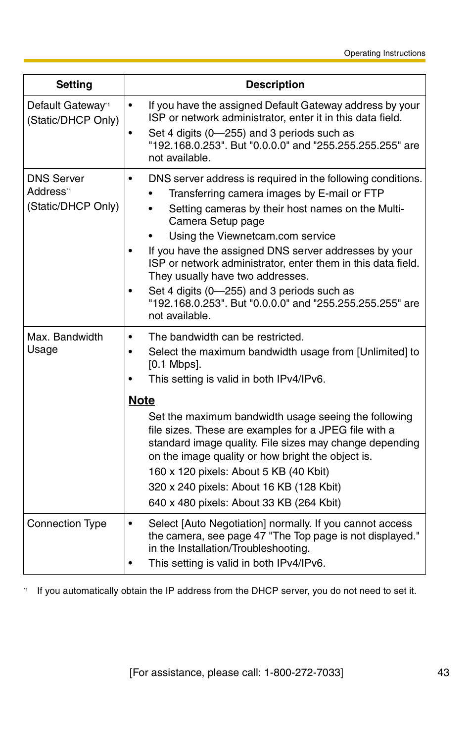 43 an | Panasonic BB-HCM331A User Manual | Page 43 / 150
