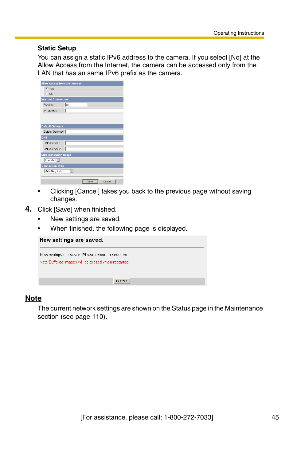 Panasonic BB-HCM331A User Manual | Page 45 / 150