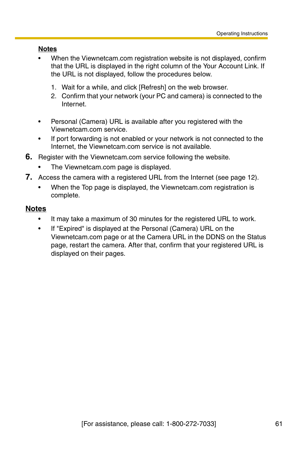 Panasonic BB-HCM331A User Manual | Page 61 / 150