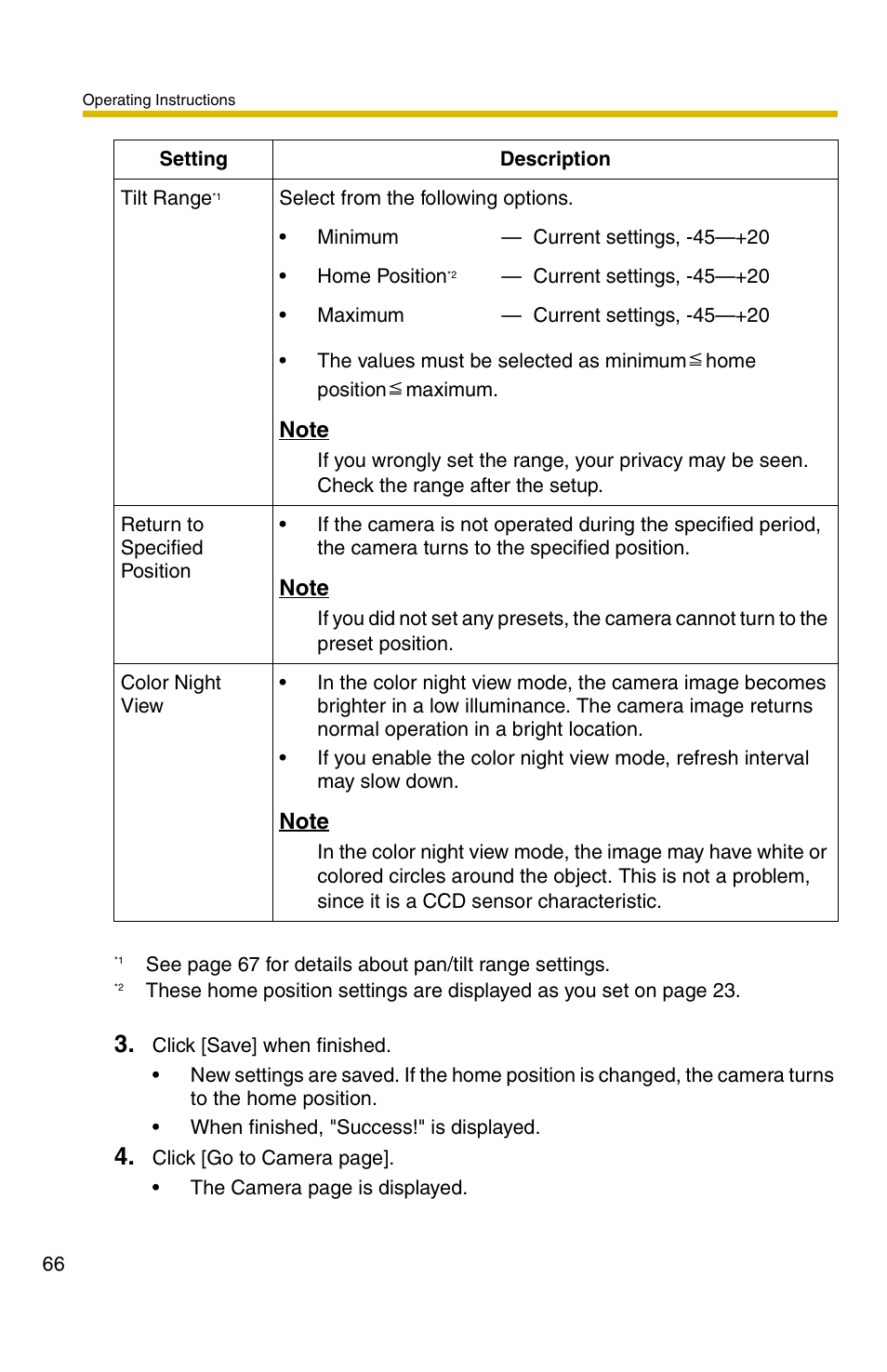 Panasonic BB-HCM331A User Manual | Page 66 / 150