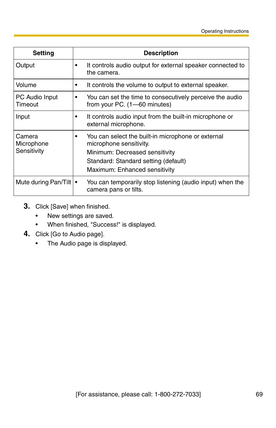 Panasonic BB-HCM331A User Manual | Page 69 / 150