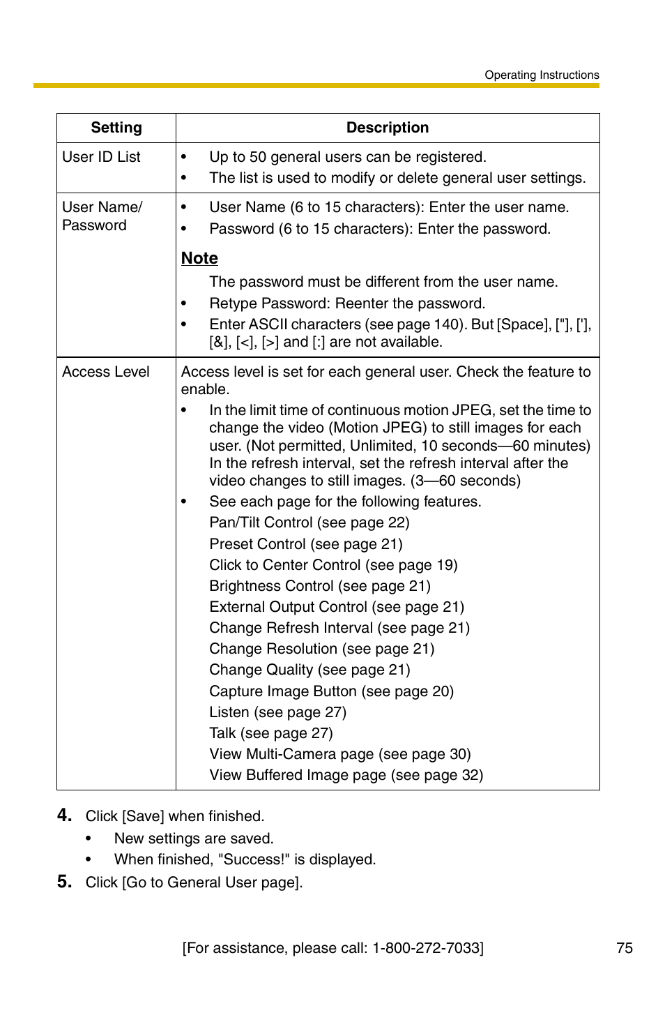 Panasonic BB-HCM331A User Manual | Page 75 / 150