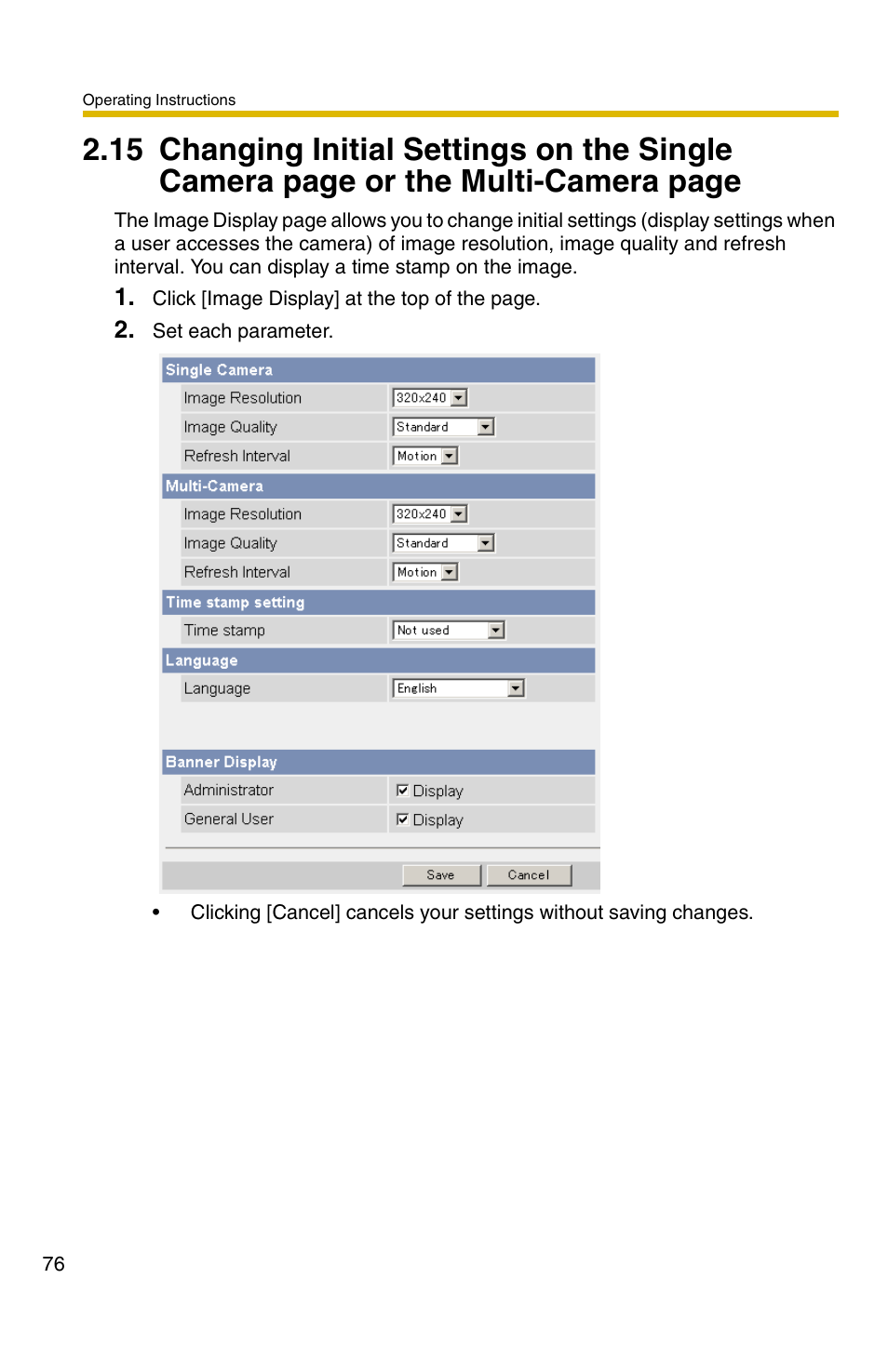 Ge 76 | Panasonic BB-HCM331A User Manual | Page 76 / 150