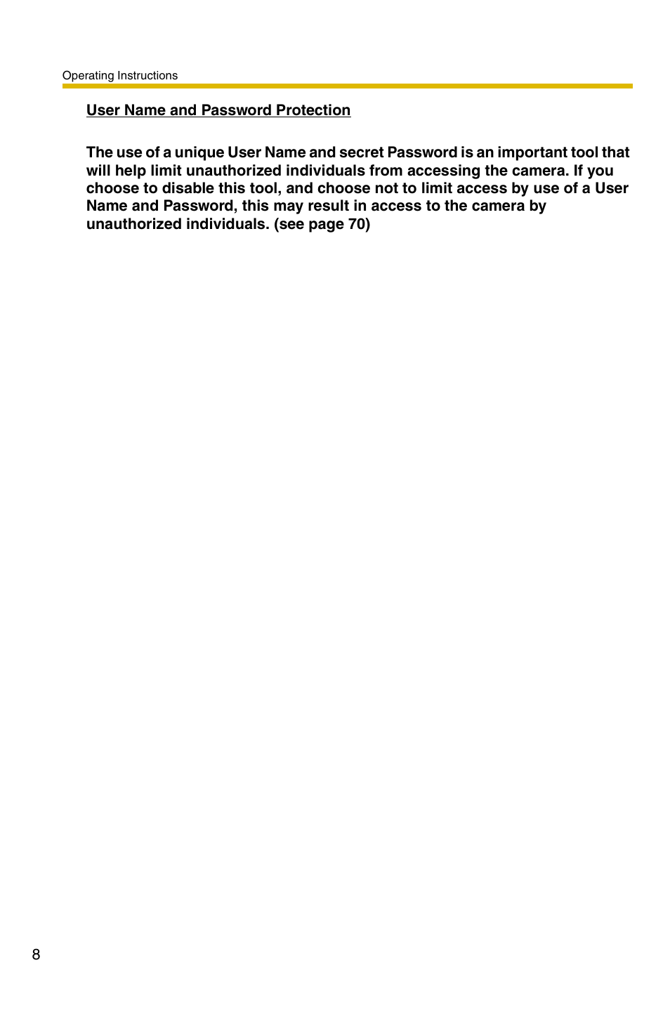 Panasonic BB-HCM331A User Manual | Page 8 / 150