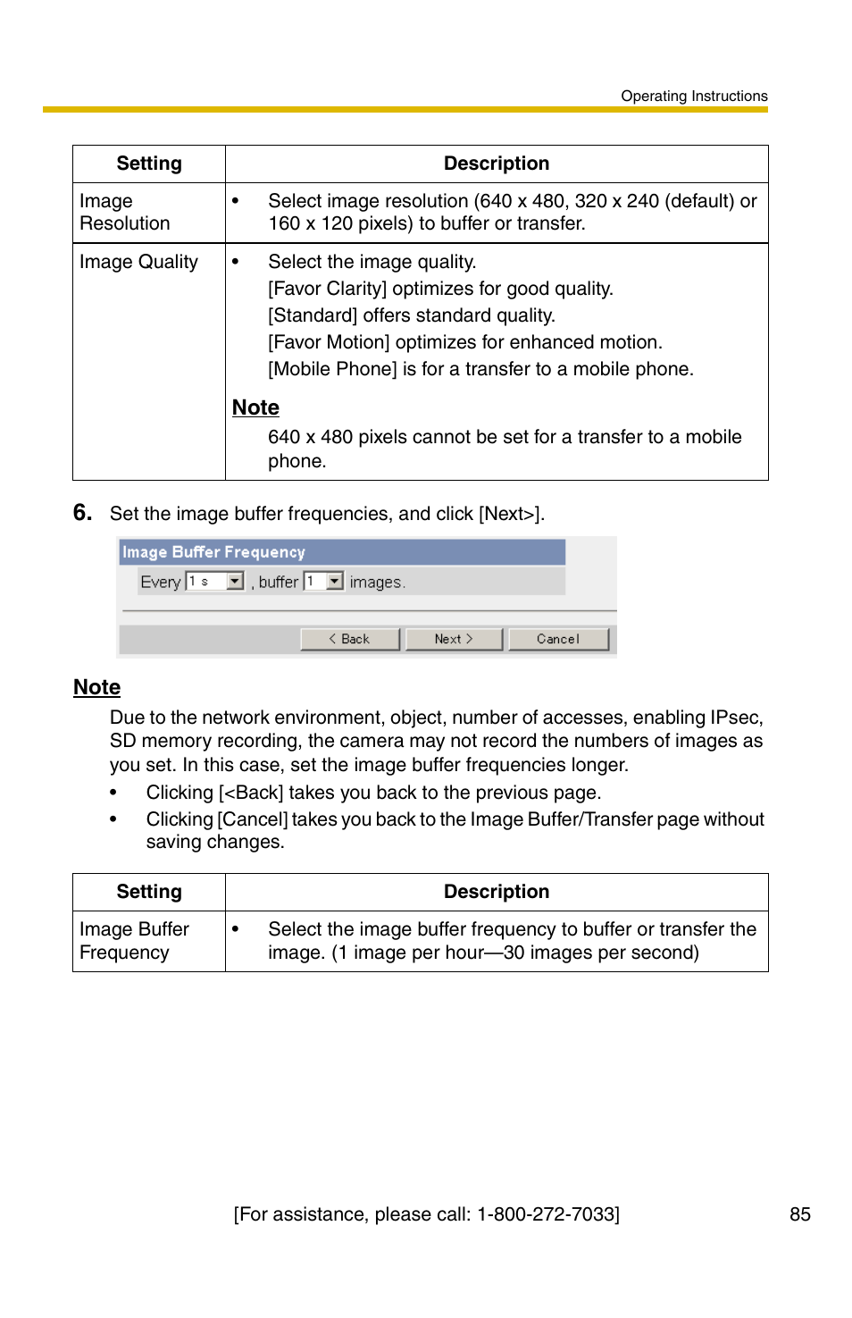 Panasonic BB-HCM331A User Manual | Page 85 / 150