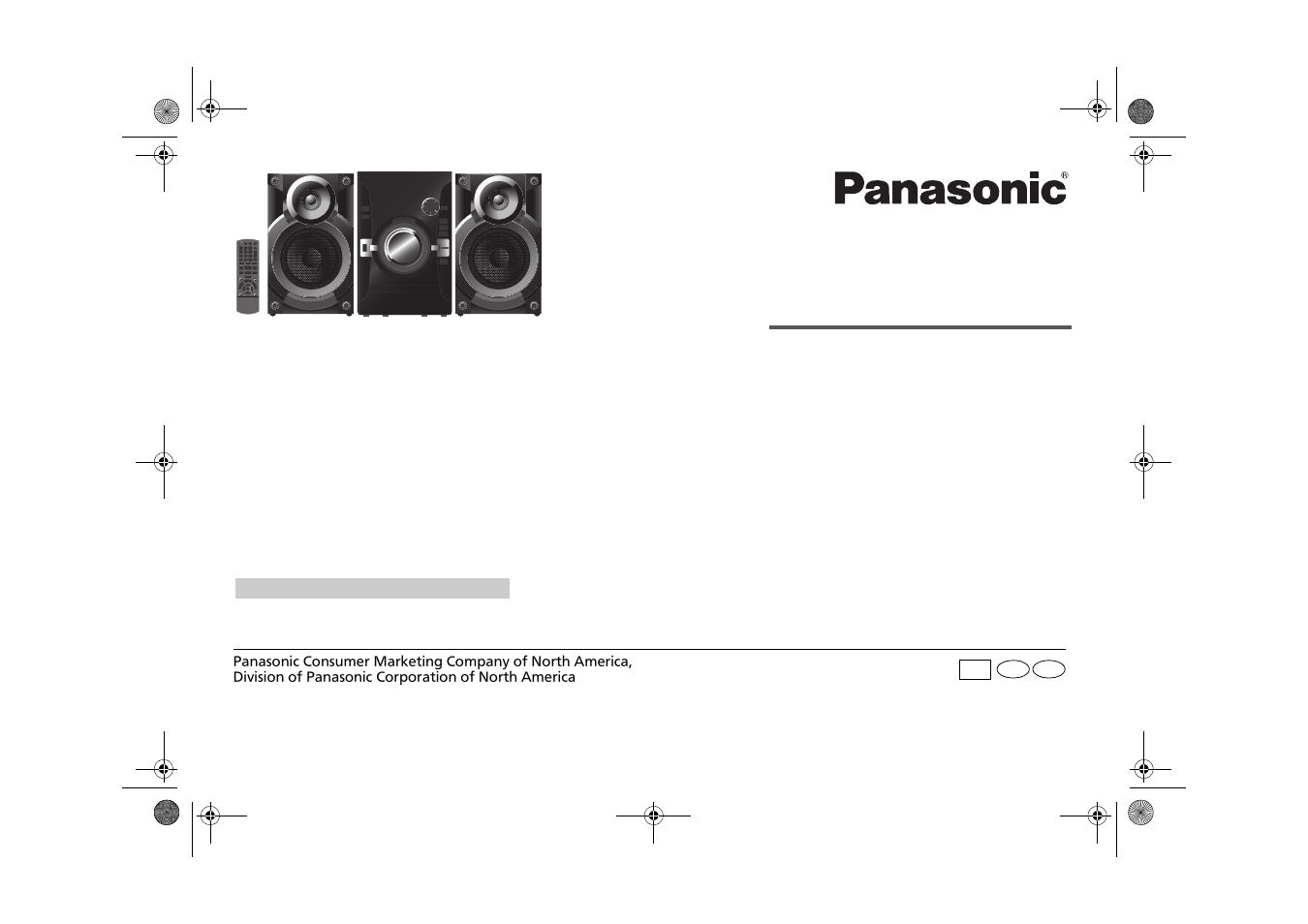 Panasonic SCAKX14 User Manual | 16 pages