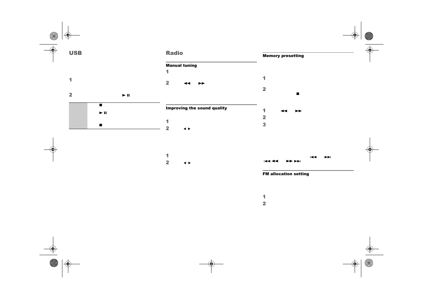 Radio | Panasonic SCAKX14 User Manual | Page 11 / 16