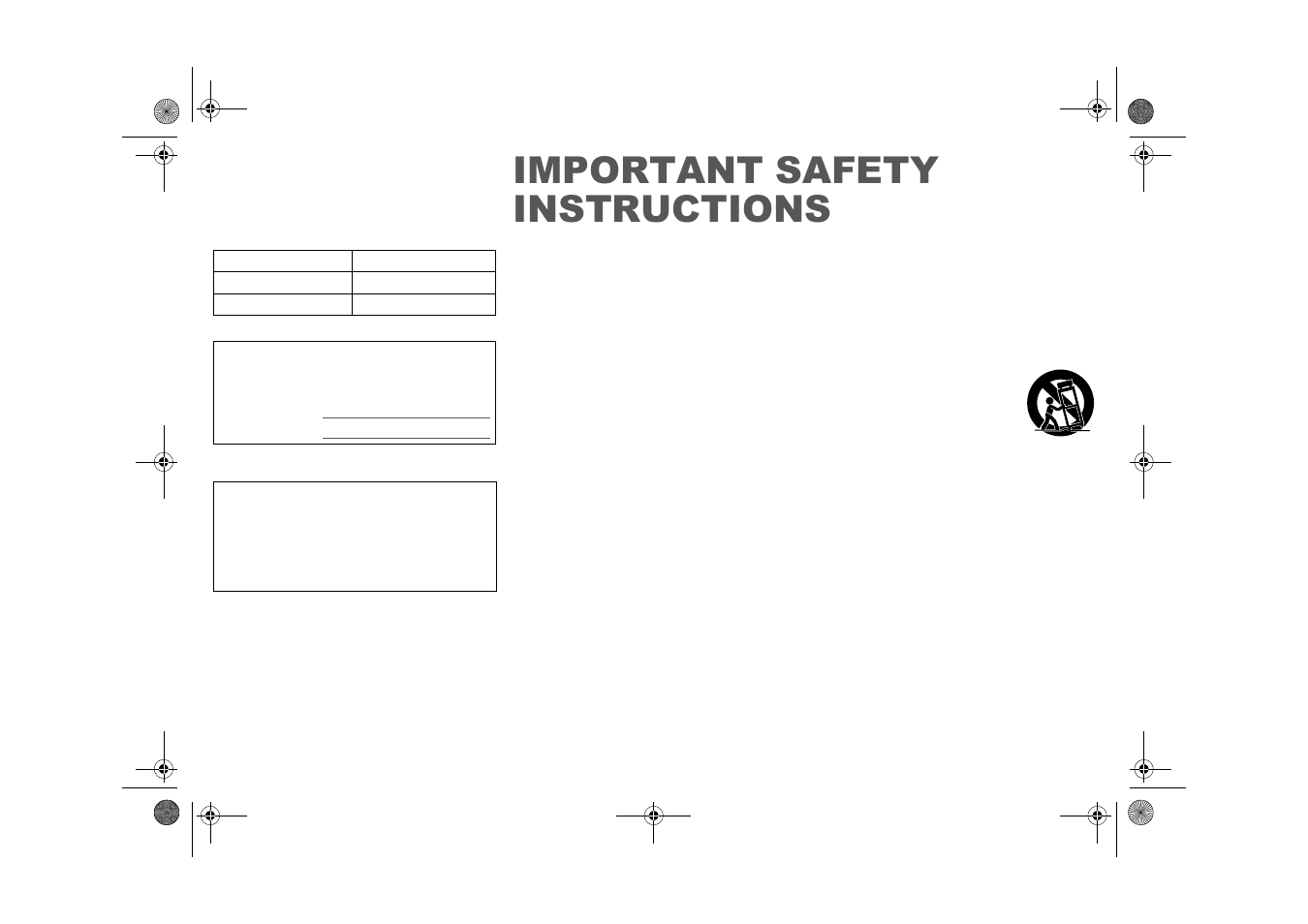 Important safety instructions | Panasonic SCAKX14 User Manual | Page 2 / 16