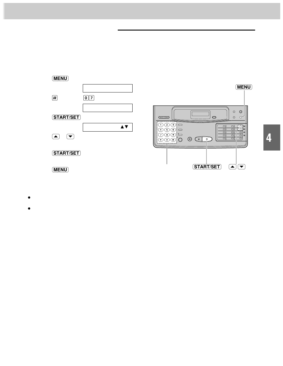 Receiving in the fax mode, Setting the fax mode ring count | Panasonic KX-F1000AL User Manual | Page 23 / 88