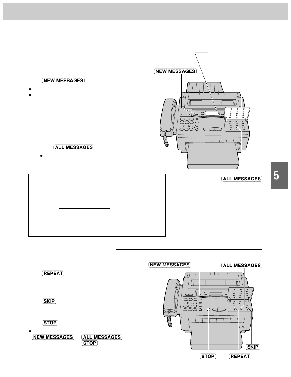 Listening to messages in common memory, Functions during playback | Panasonic KX-F1000AL User Manual | Page 29 / 88