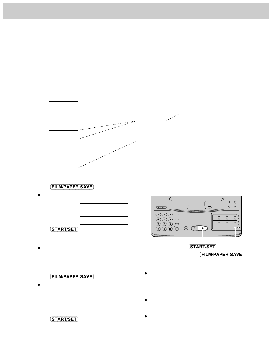 Film/paper save reception | Panasonic KX-F1000AL User Manual | Page 48 / 88