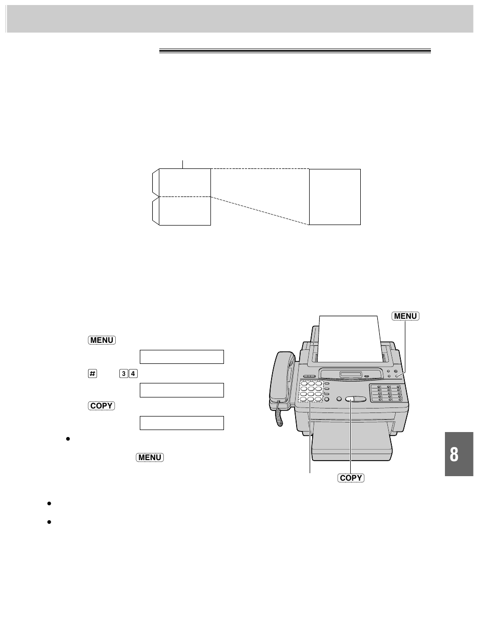 Extension copy | Panasonic KX-F1000AL User Manual | Page 49 / 88