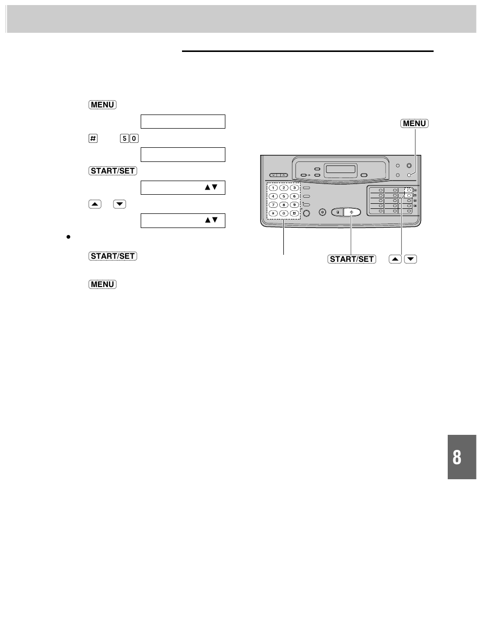 Setting the mailbox alert | Panasonic KX-F1000AL User Manual | Page 55 / 88