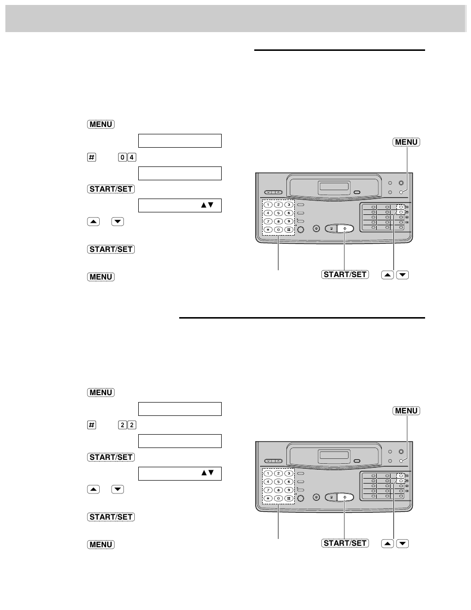 Setting the transmission report printing, Setting journal auto print | Panasonic KX-F1000AL User Manual | Page 66 / 88