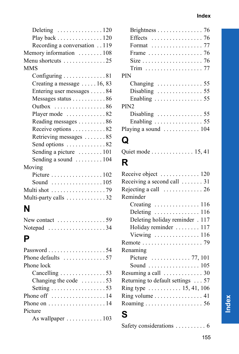 Panasonic X70 User Manual | Page 154 / 155