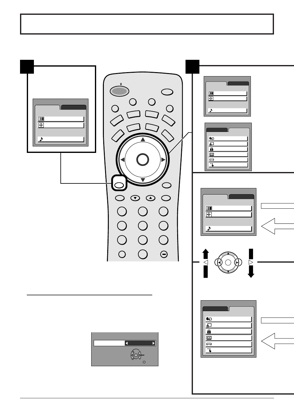 Flow chart of menu, Please refer to the on screen help | Panasonic TC 32LH1 User Manual | Page 16 / 52