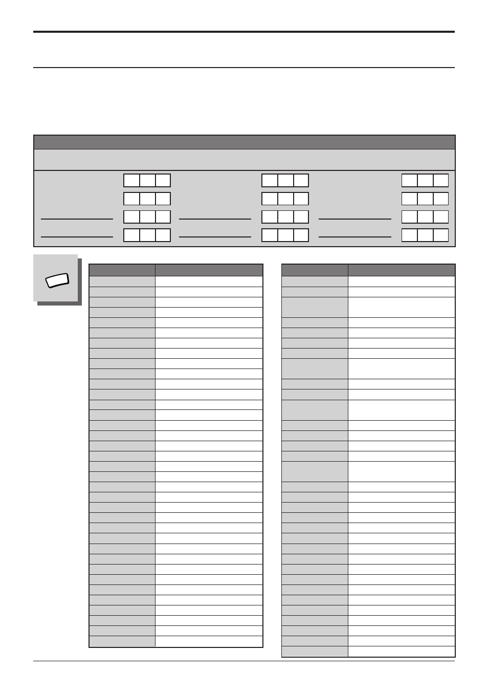 Infrared codes index, Infrared remote codes for specific components, Codes for vcr | Panasonic TC 32LH1 User Manual | Page 33 / 52
