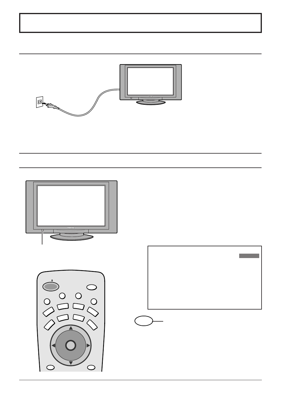 Conexion/desconexion de la alimentacion, Conexion de la clavija a la toma de corriente, Como conectar la alimentacion | Conexión/desconexión de la alimentación, Canal 6 | Panasonic TC 32LH1 User Manual | Page 43 / 52