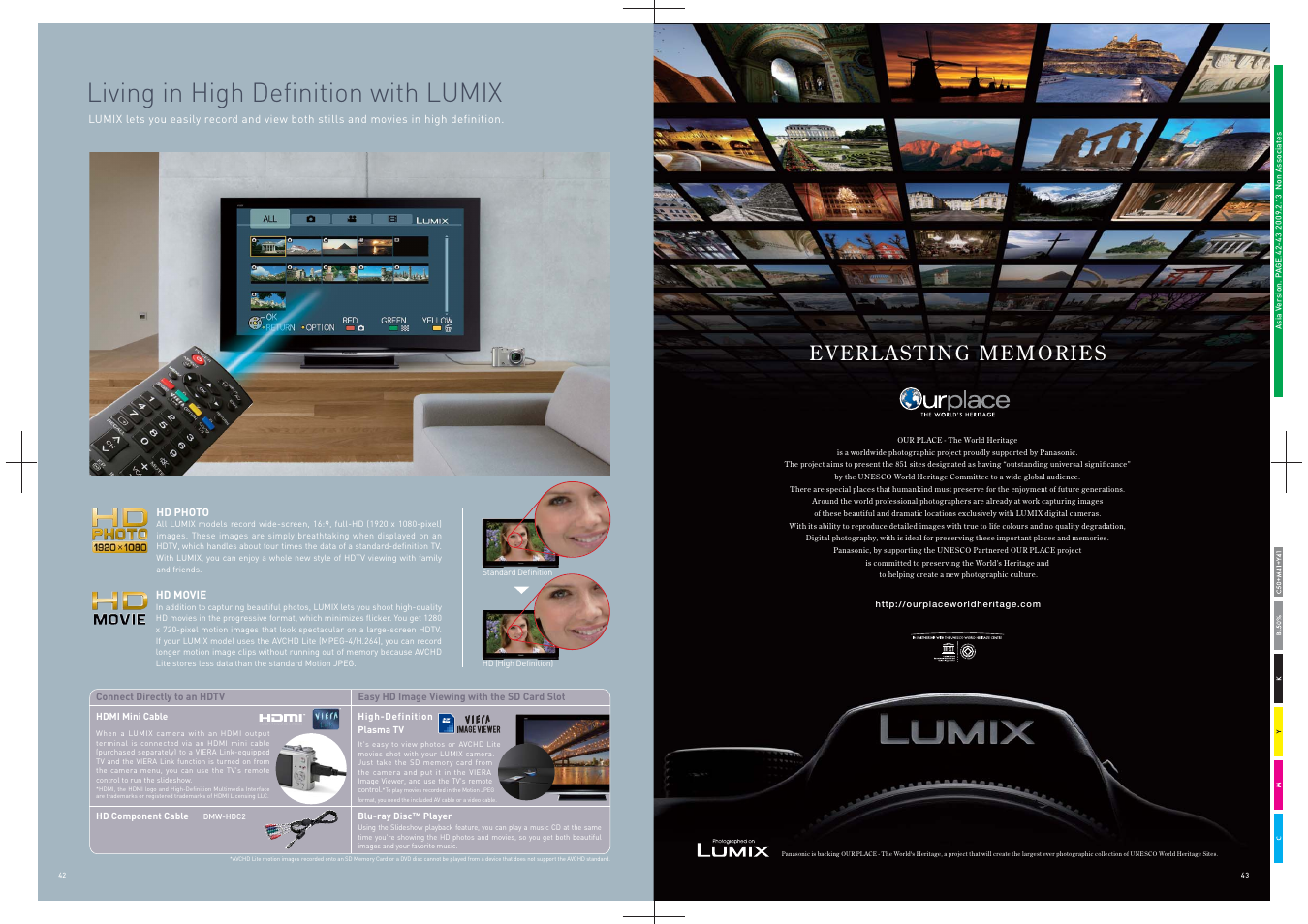 Living in high defi nition with lumix | Panasonic DMC-FS25 User Manual | Page 22 / 22