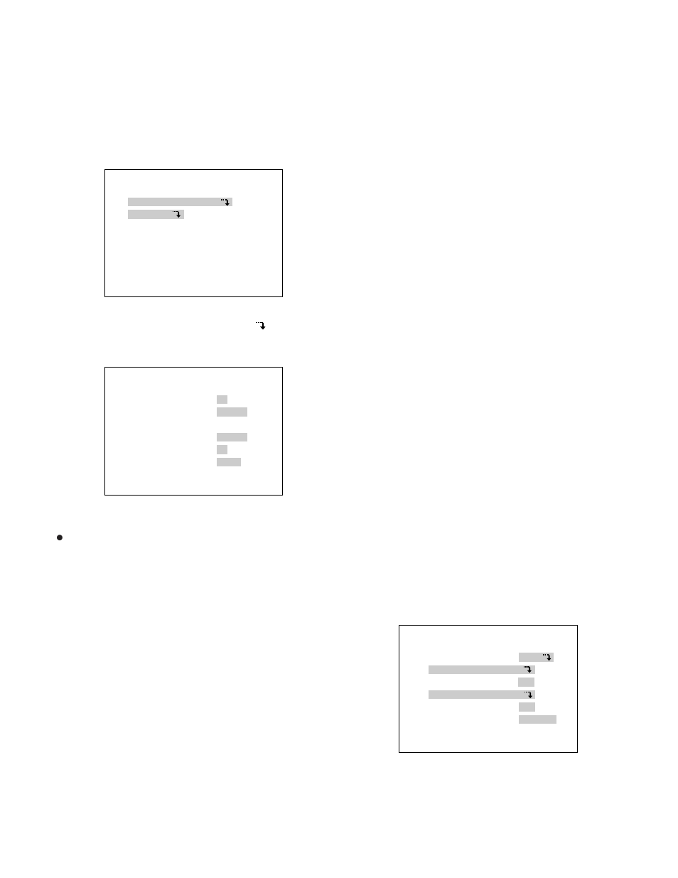 Setup menus for ps • data, Communication setup (ps • data), System setup (ps • data) | Setup menus for ps, Data | Panasonic WJ-MP204C User Manual | Page 21 / 32