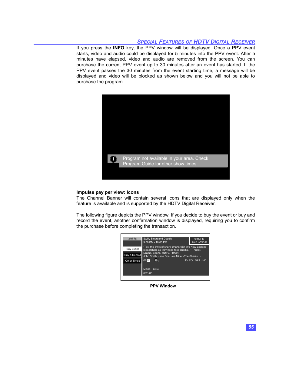 Hdtv d | Panasonic TU-HDS20 User Manual | Page 56 / 101