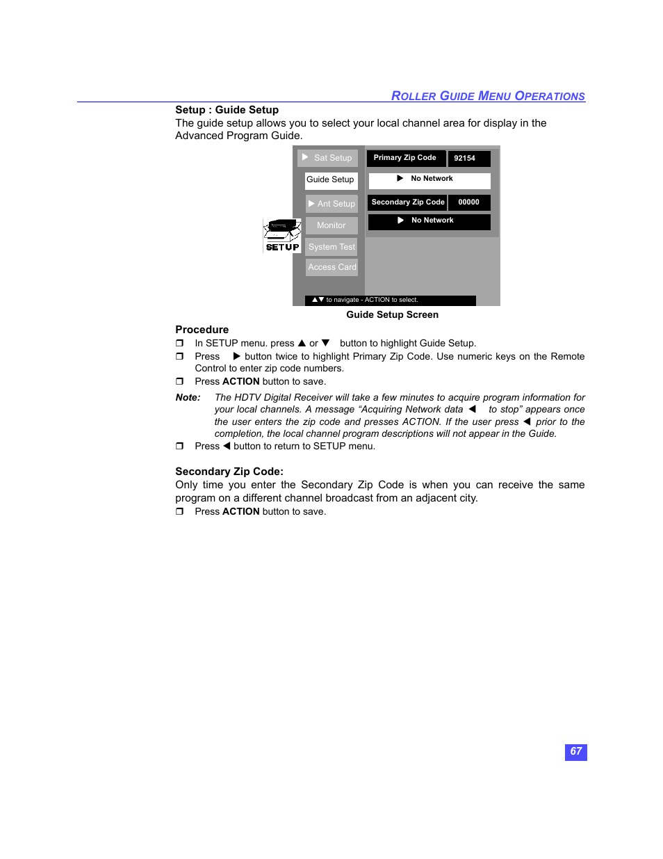 Panasonic TU-HDS20 User Manual | Page 68 / 101
