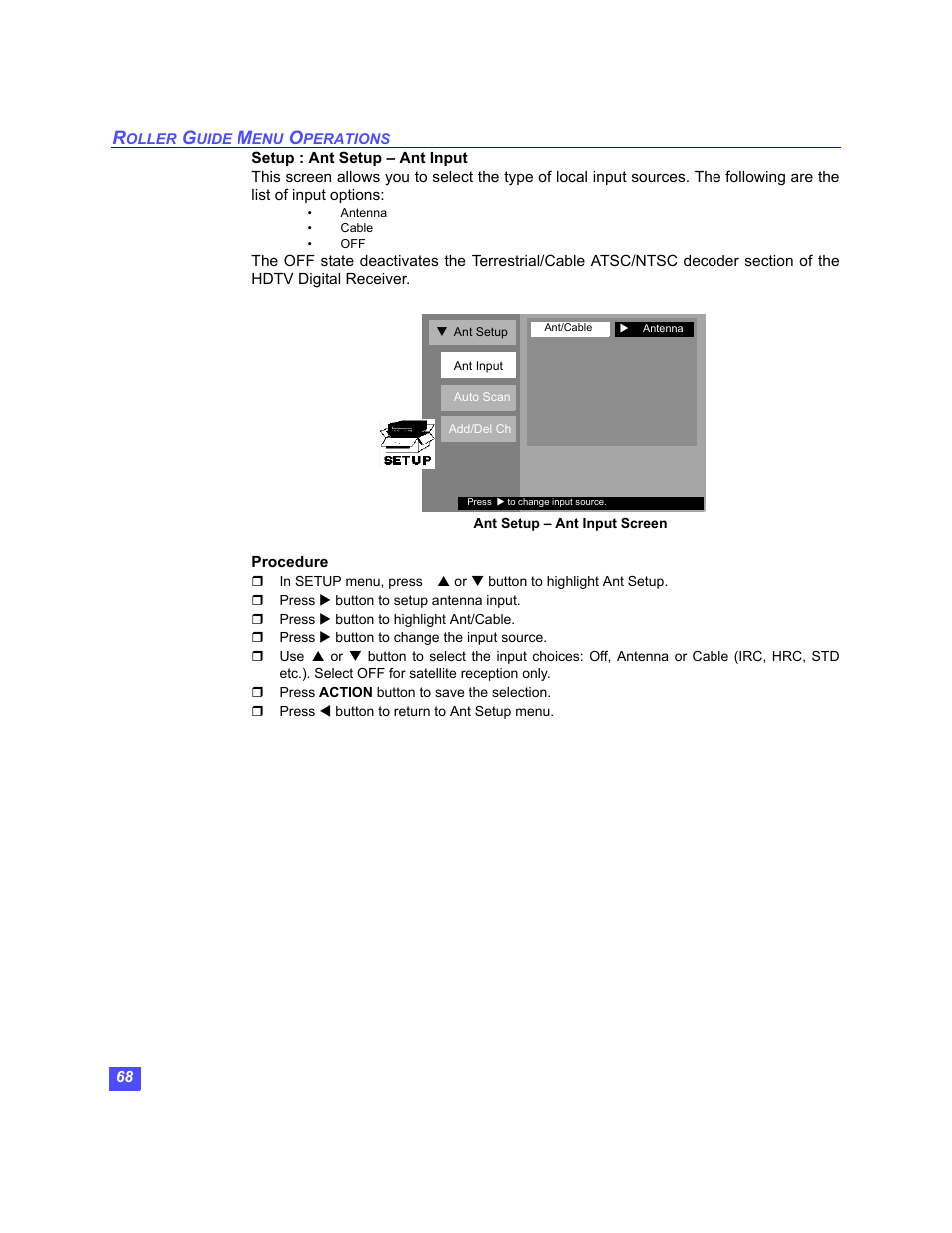 Panasonic TU-HDS20 User Manual | Page 69 / 101