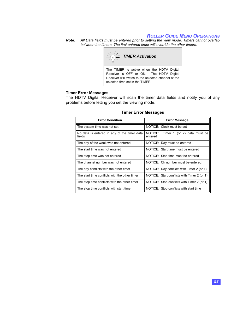 Panasonic TU-HDS20 User Manual | Page 94 / 101
