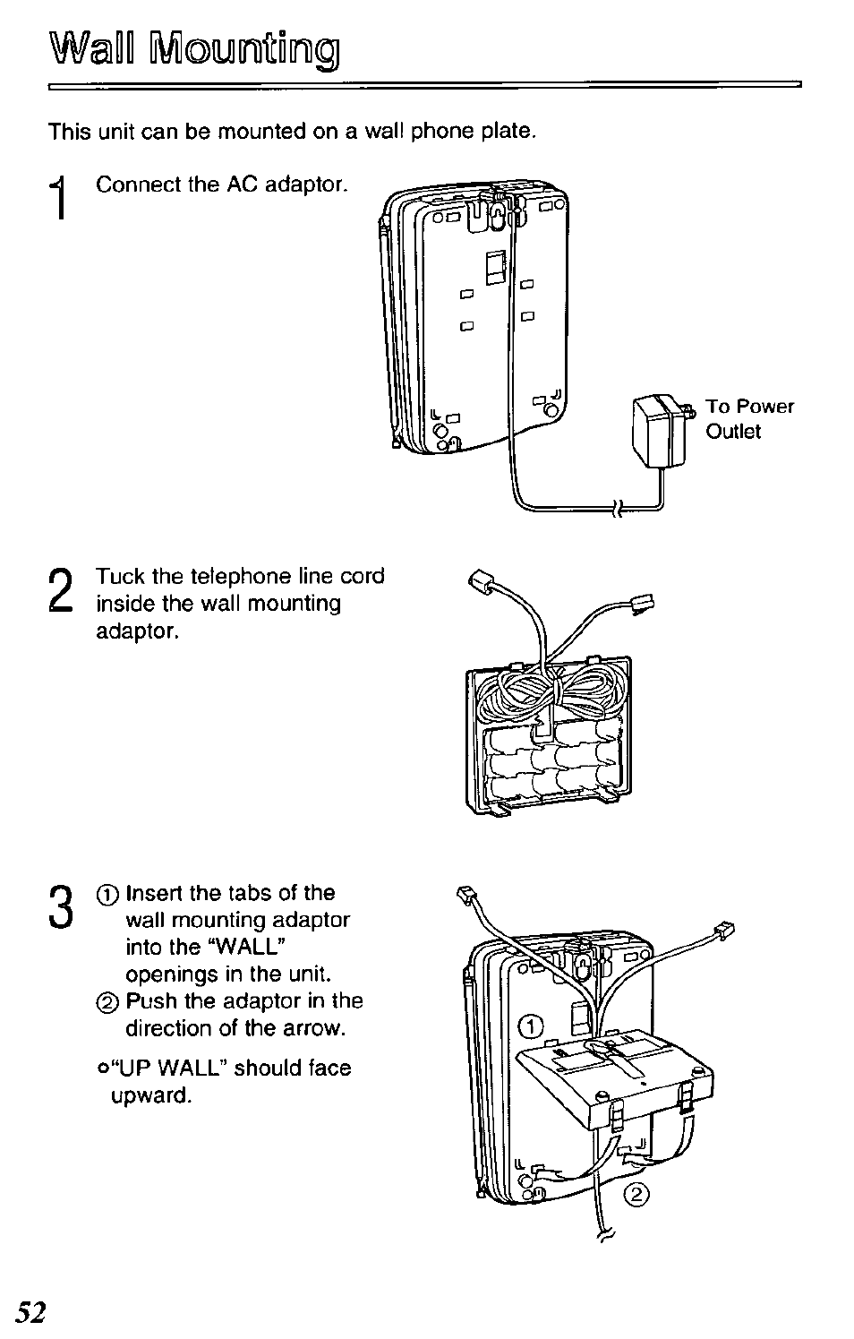 Panasonic KX-TCM420-B User Manual | Page 52 / 64