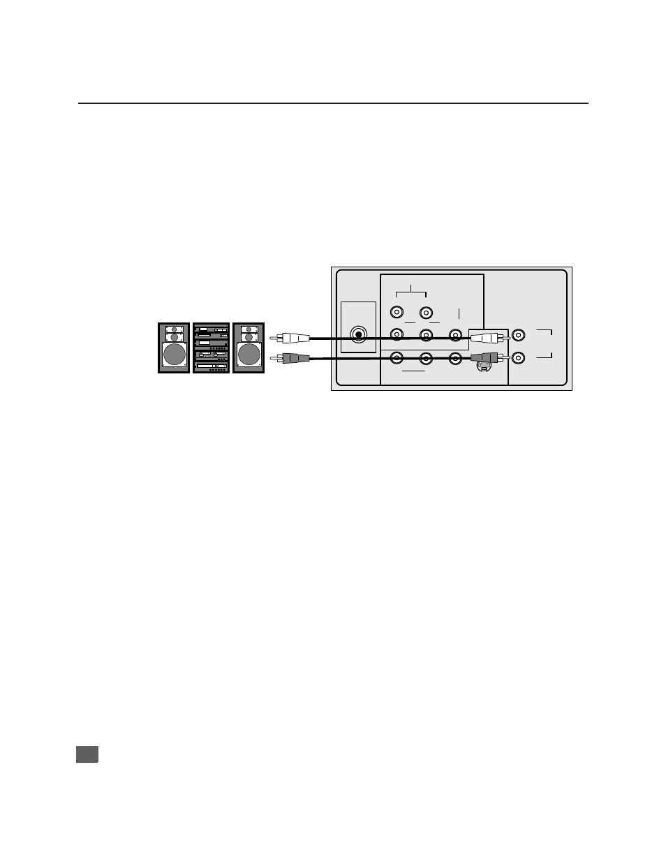 Amplifier connection (to audio amp), Audio adjustments | Panasonic CT 24SX11 User Manual | Page 11 / 50