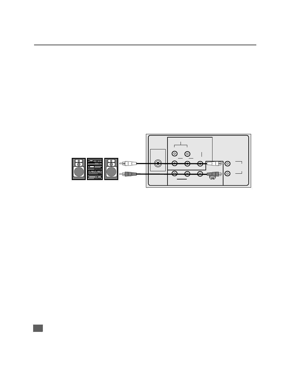 Sonido / to audio amp | Panasonic CT 24SX11 User Manual | Page 36 / 50