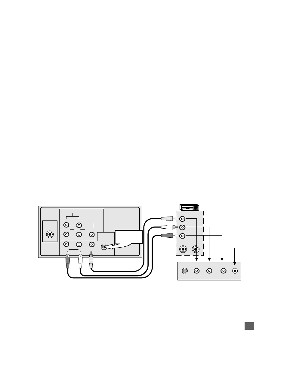Optional equipment connections, Vcr connection, Nstallation | Procedure | Panasonic CT 24SX11 User Manual | Page 8 / 50