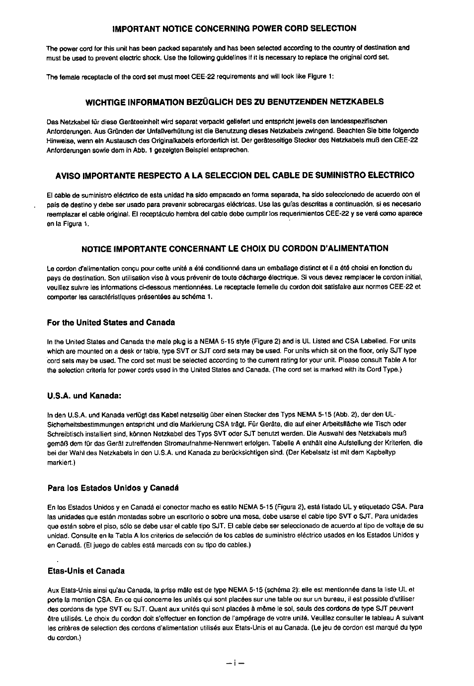 Panasonic PanaSync S70 User Manual | Page 2 / 65