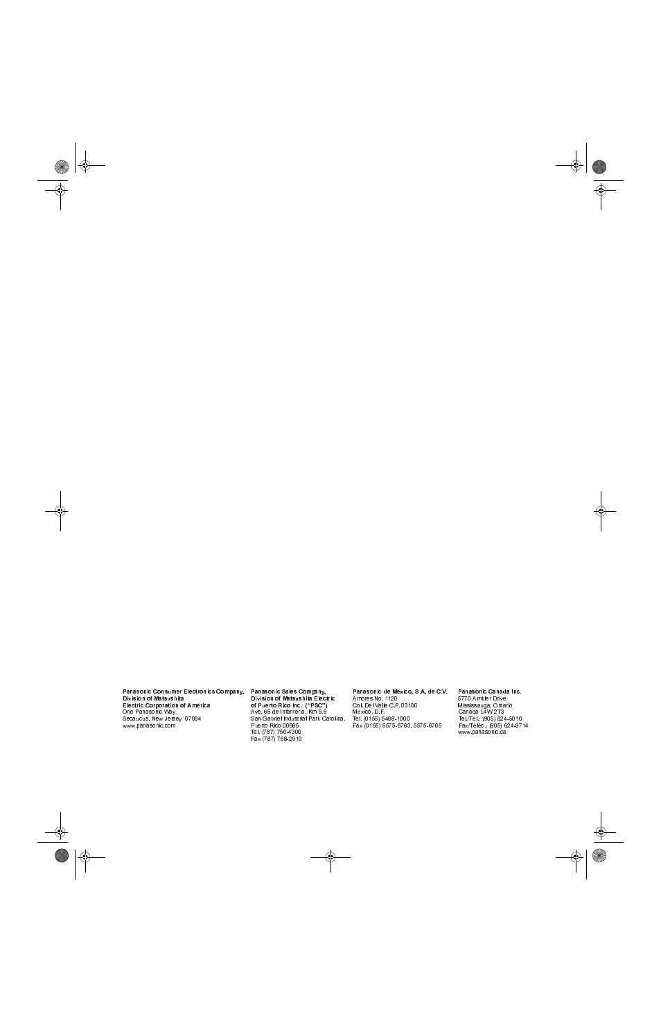 Panasonic CT 27SL33 User Manual | Page 80 / 81