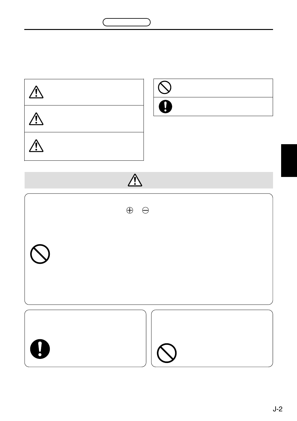 安全上のご注意 | Panasonic DVCPRO AJ-PCS060G User Manual | Page 57 / 88