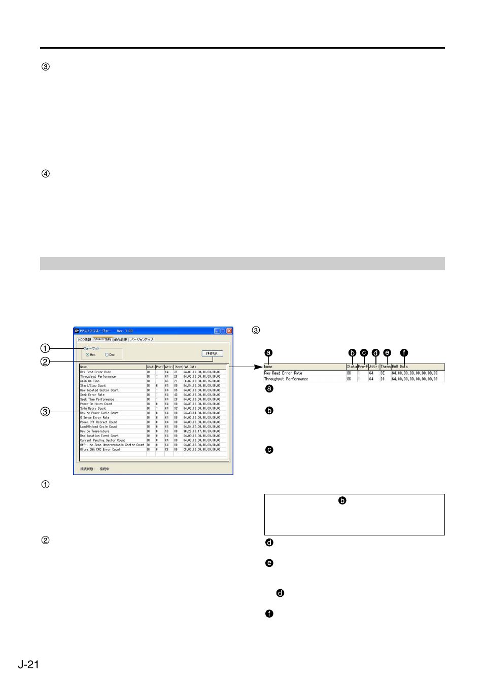 S.m.a.r.t情報ページ | Panasonic DVCPRO AJ-PCS060G User Manual | Page 76 / 88