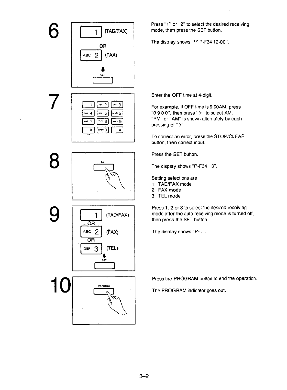 I ghi zie, H ee3, Iz j | Panasonic KX-F195 User Manual | Page 59 / 104