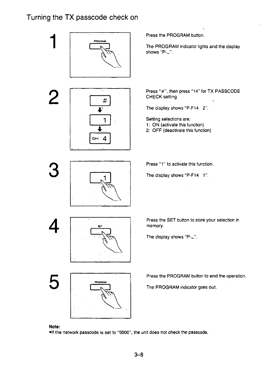 Note | Panasonic KX-F195 User Manual | Page 65 / 104