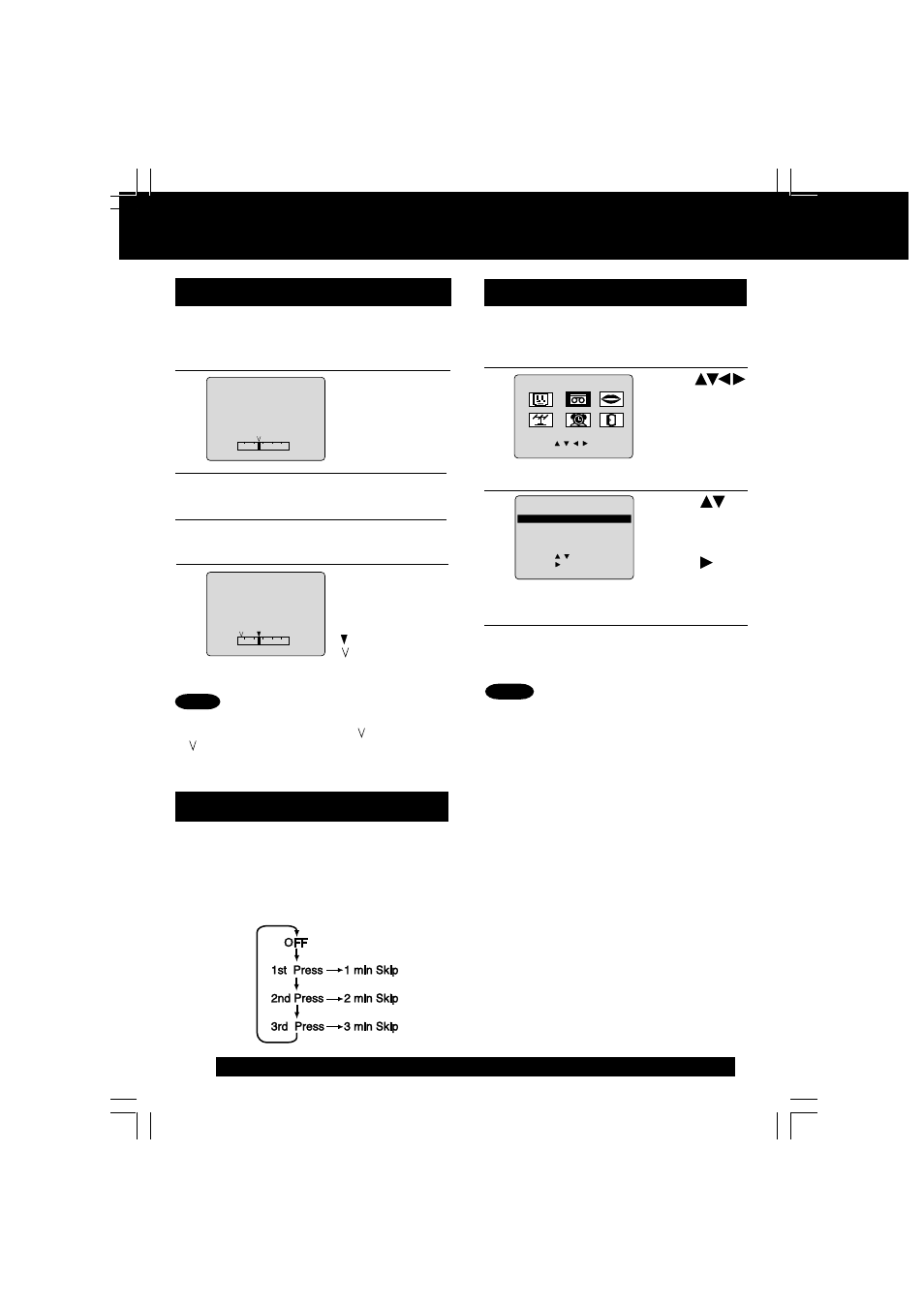 Tape operation, Continued) | Panasonic VV-1301 User Manual | Page 26 / 40