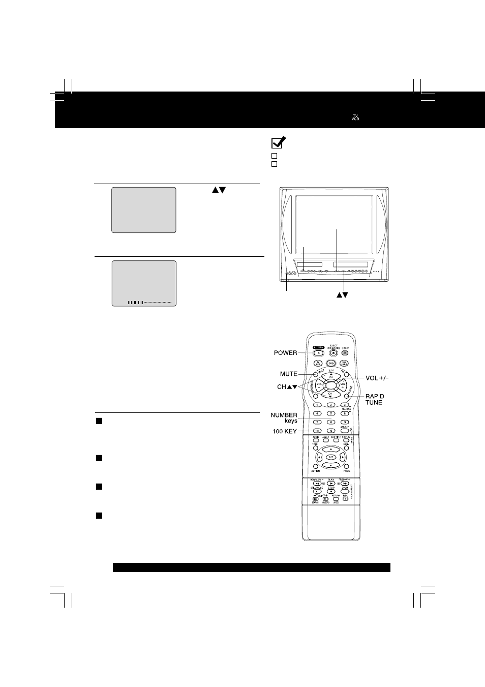 Tv operation | Panasonic PV DM2092 User Manual | Page 22 / 76