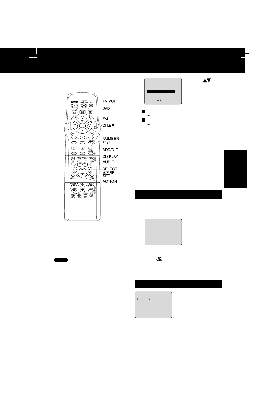 Using fm radio, Audio mode for fm radio | Panasonic PV DM2092 User Manual | Page 29 / 76