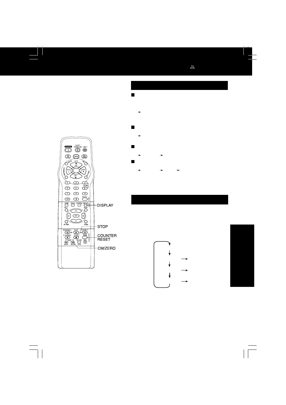 Commercial skip, Auto operation functions | Panasonic PV DM2092 User Manual | Page 37 / 76