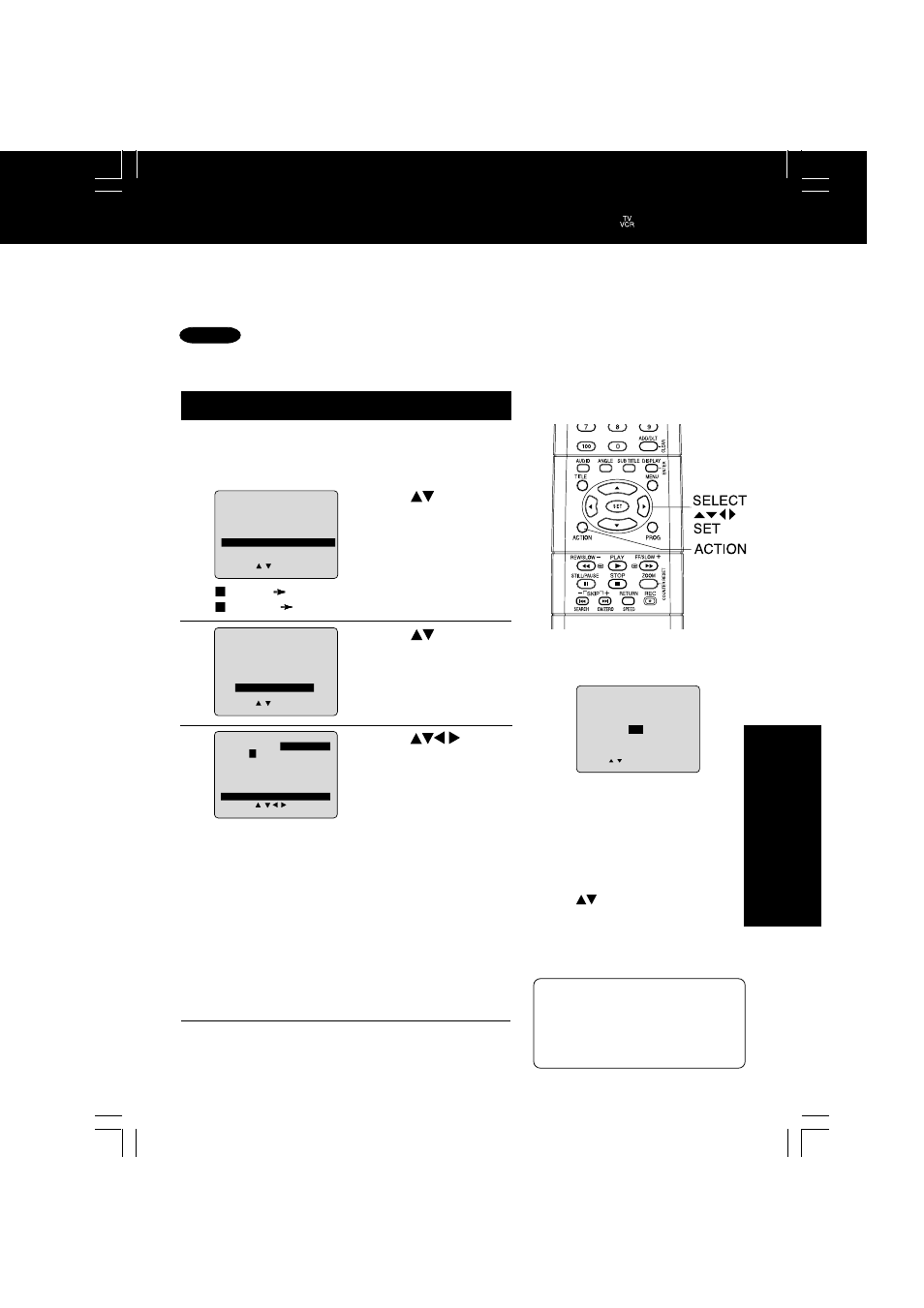 Dvd lock feature, Dvd lock ratings (dvd only) | Panasonic PV DM2092 User Manual | Page 57 / 76