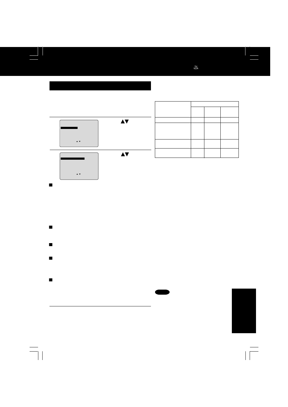 Audio output, Do steps 1 and 2 on page 58 | Panasonic PV DM2092 User Manual | Page 59 / 76