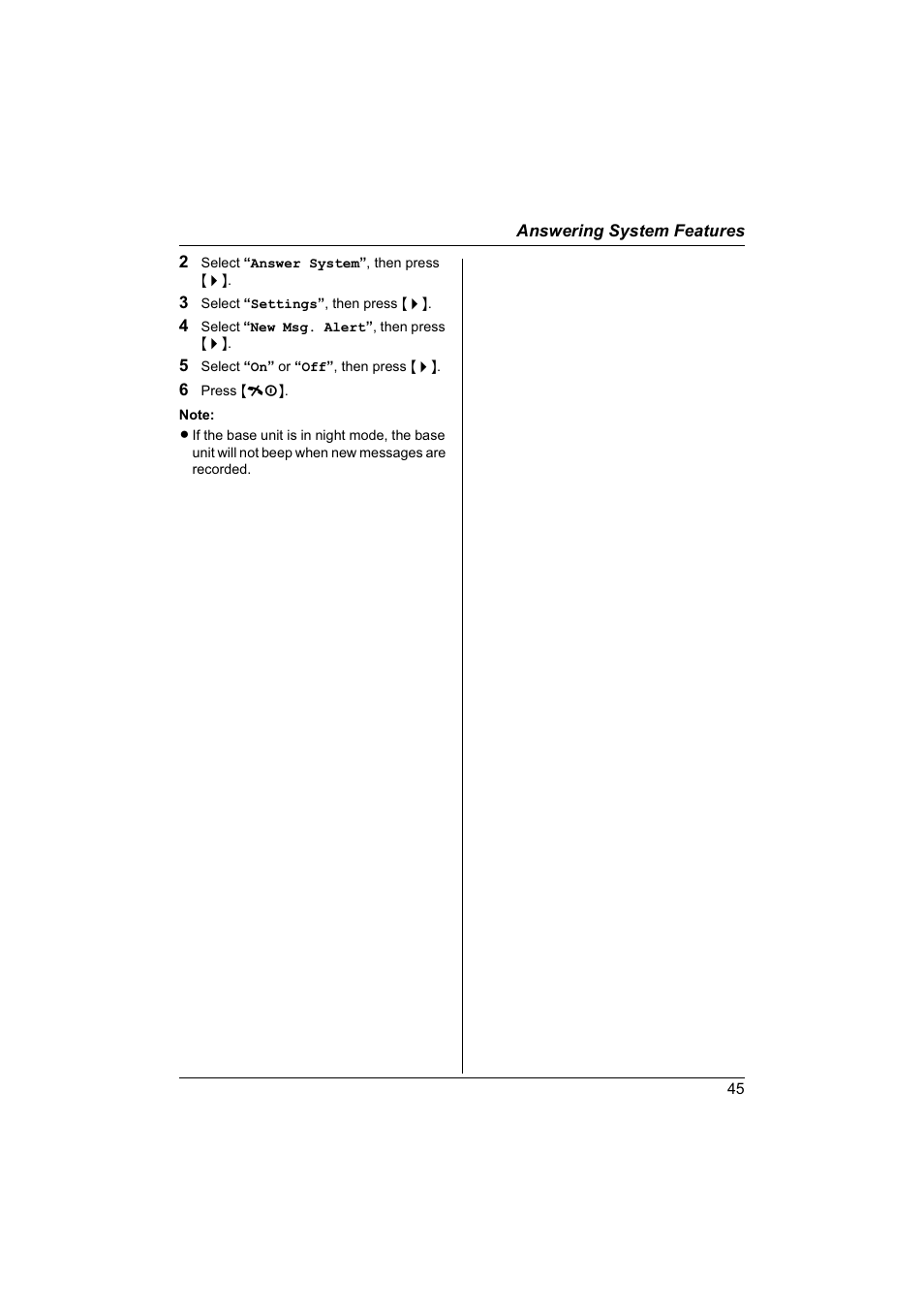 Panasonic KX-TG1840NZ User Manual | Page 45 / 61